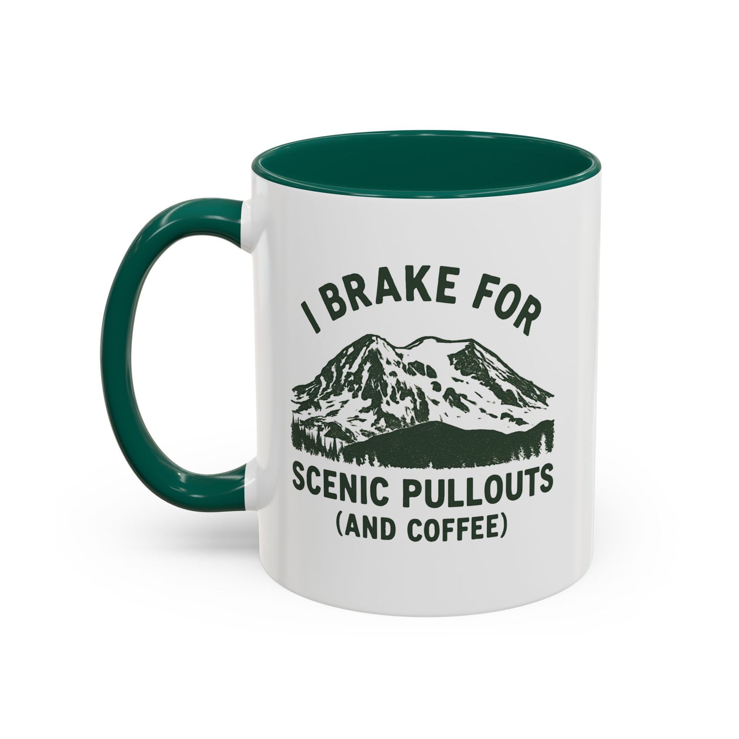 I Brake For Scenic Pullouts (And Coffee) Mug