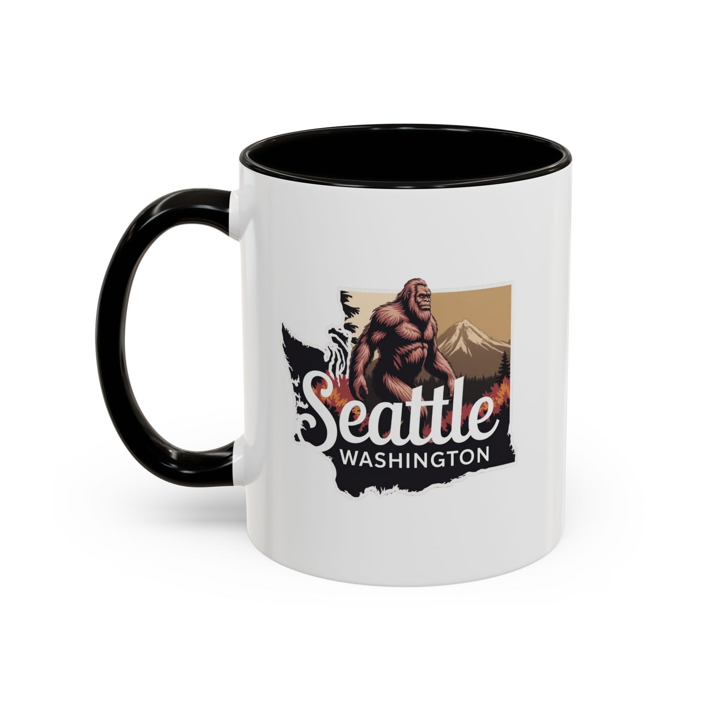Bigfoot Seattle Washington Mug