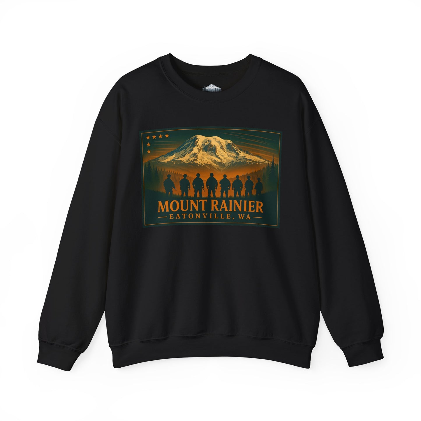 Mount Rainier - Eatonville, WA Military Sweatshirt