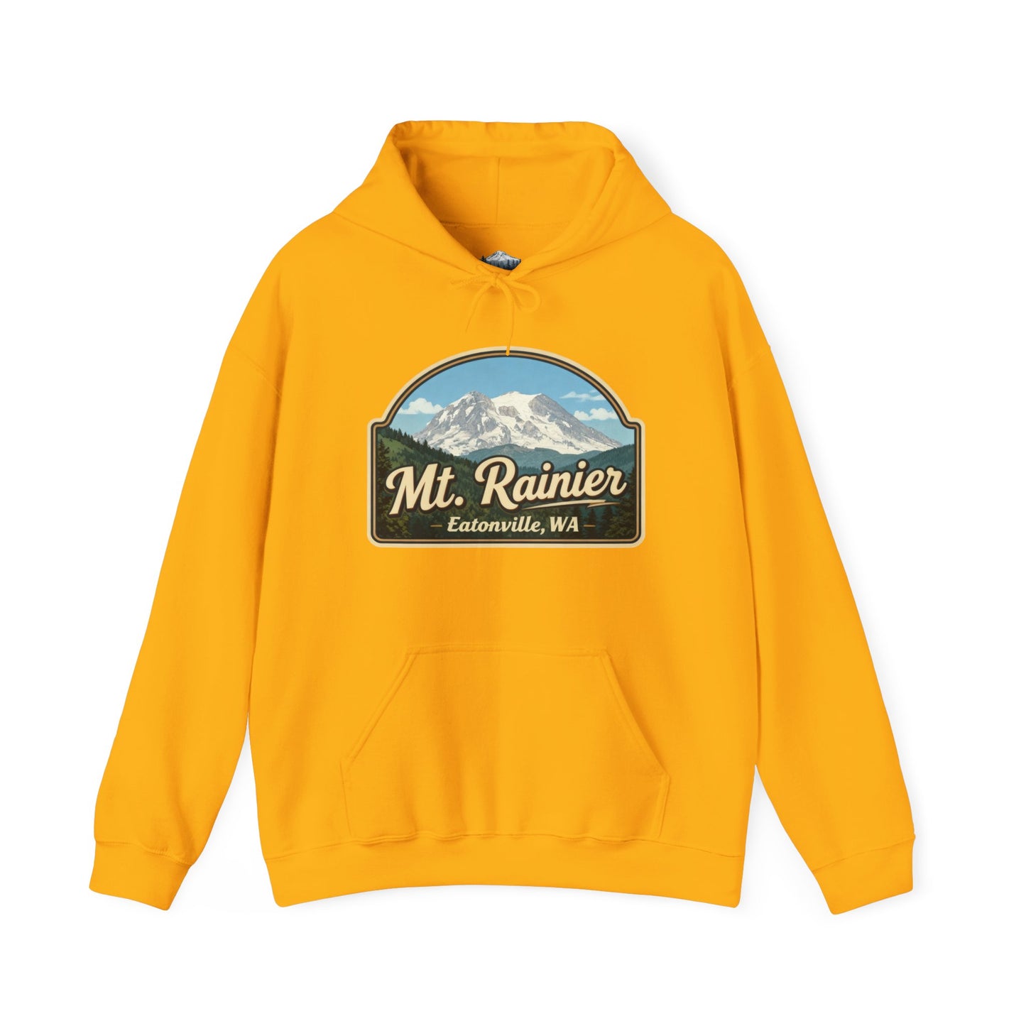Mt. Rainier - Eatonville, WA Vintage Hoodie