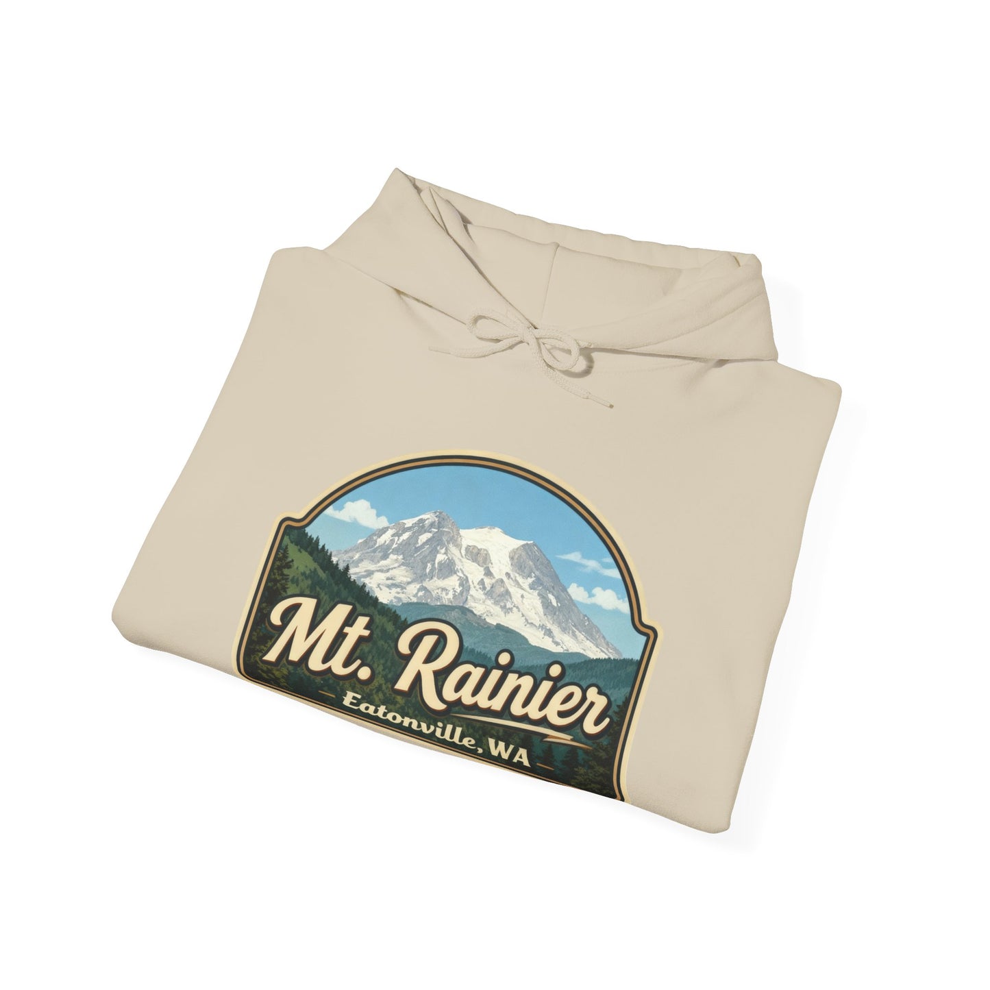 Mt. Rainier - Eatonville, WA Vintage Hoodie