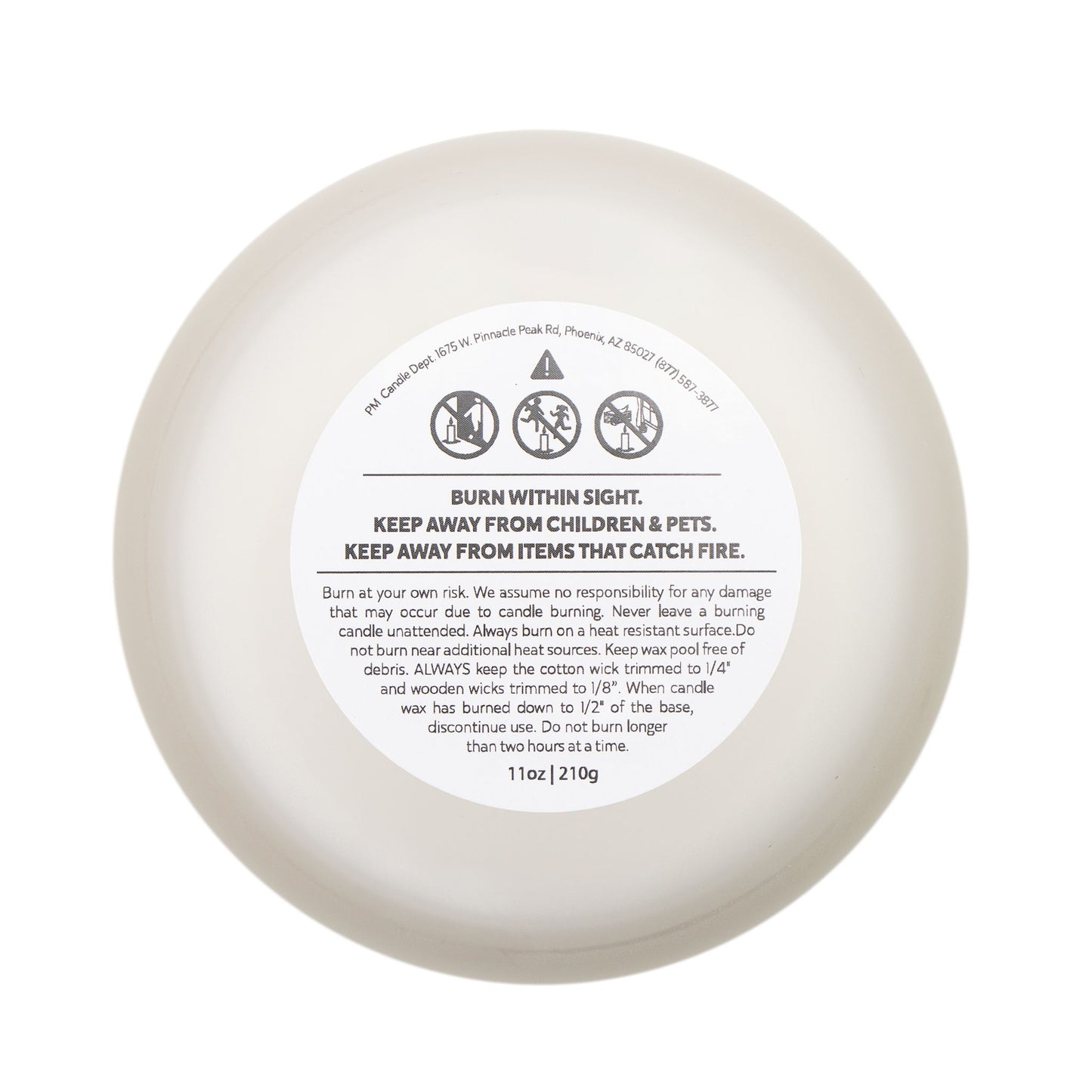 Mt. Rainier - Eatonville, WA Coquette Frosted Glass Candle