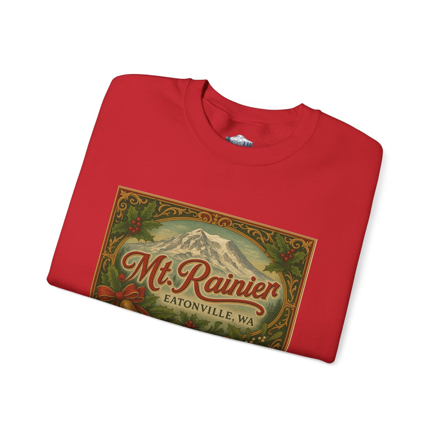 Mt. Rainier - Eatonville, WA Victorian Christmas  Sweatshirt
