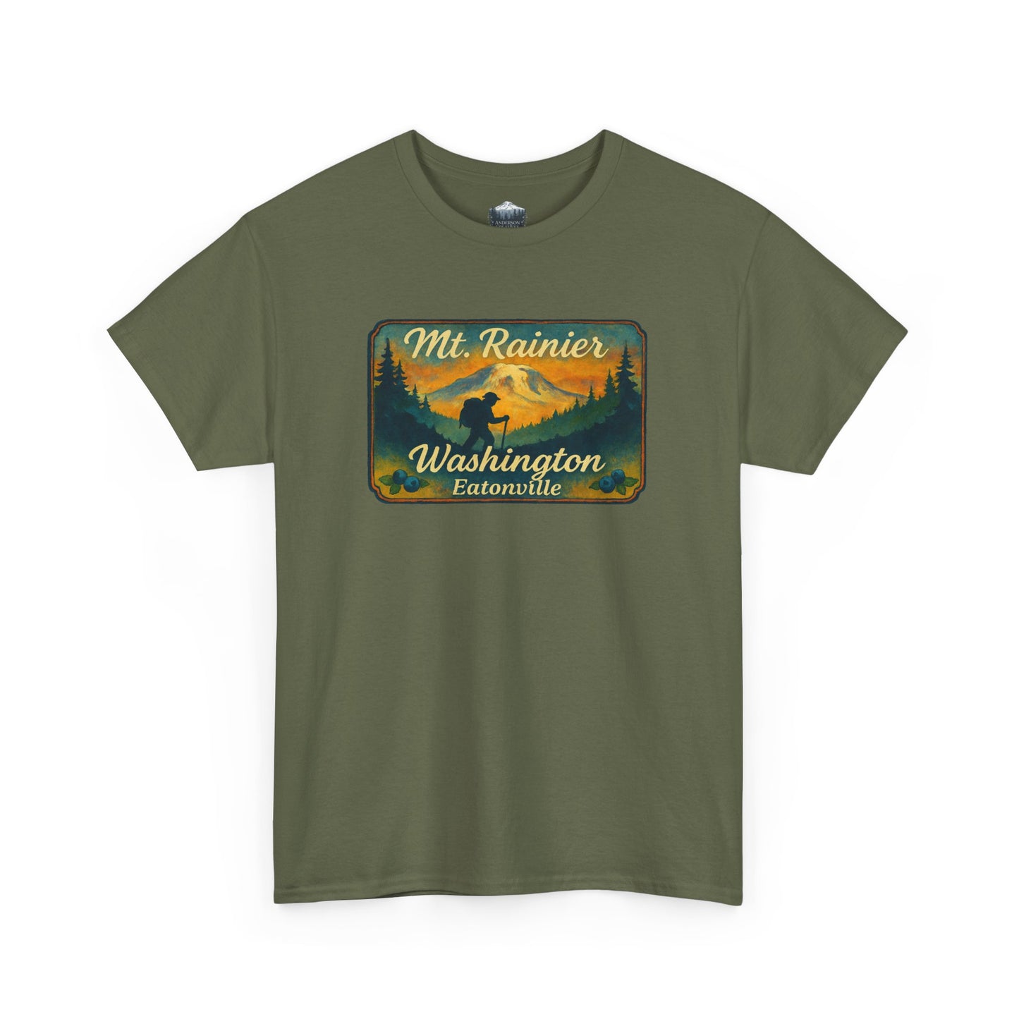 Mt. Rainier - Eatonville, WA Hiker T-Shirt