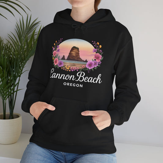Cannon Beach Haystack Rock Hoodie