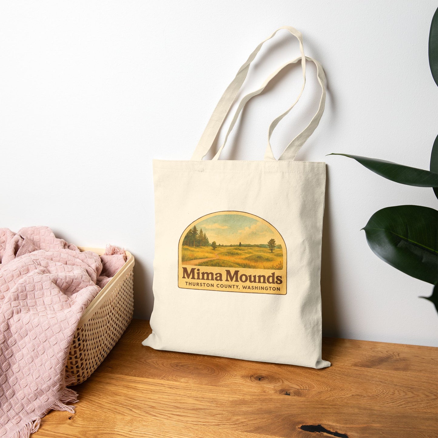 Mima Mounds - Thurston County, Washington Canvas Tote Bag
