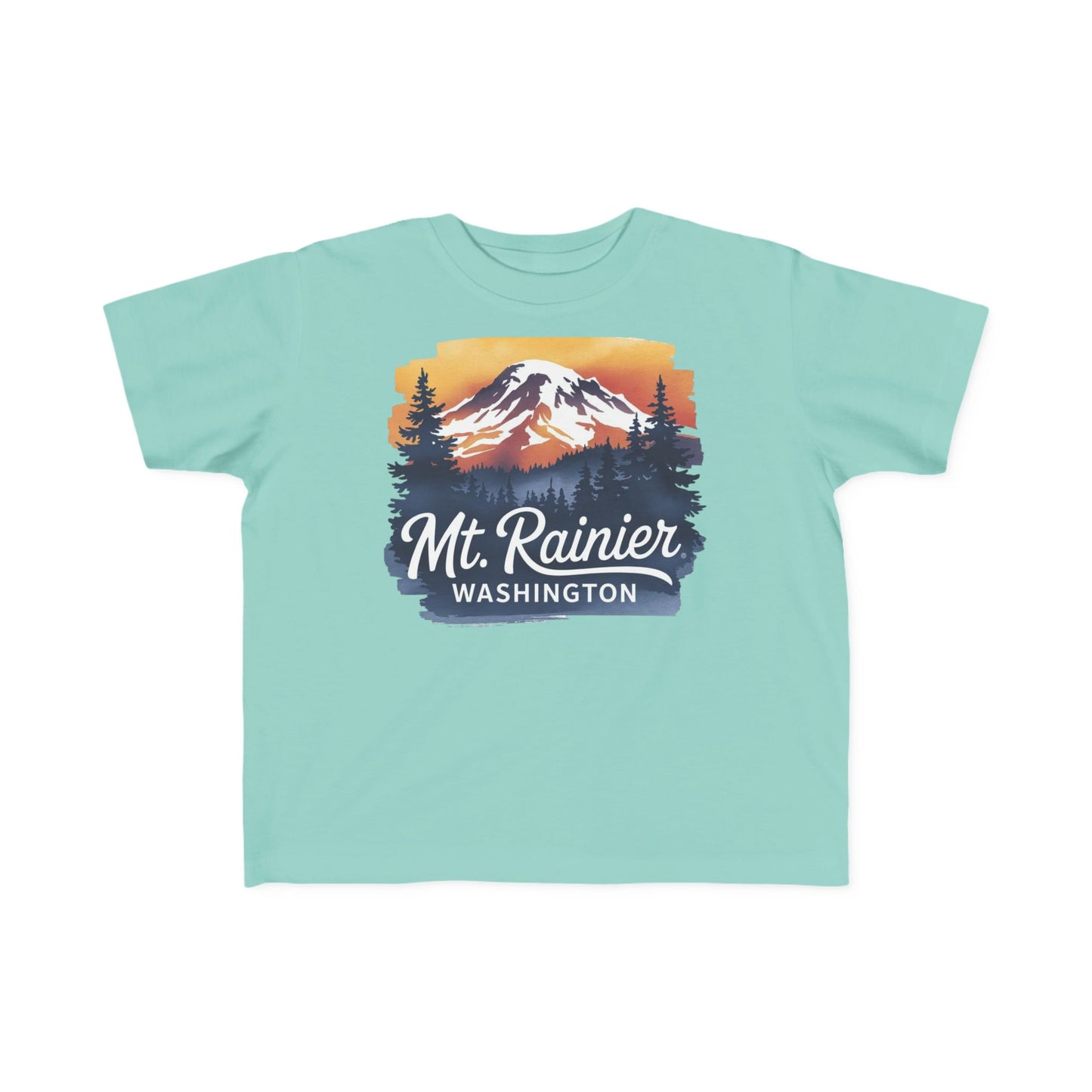Mt. Rainier - Washington Sunset Toddler Tee