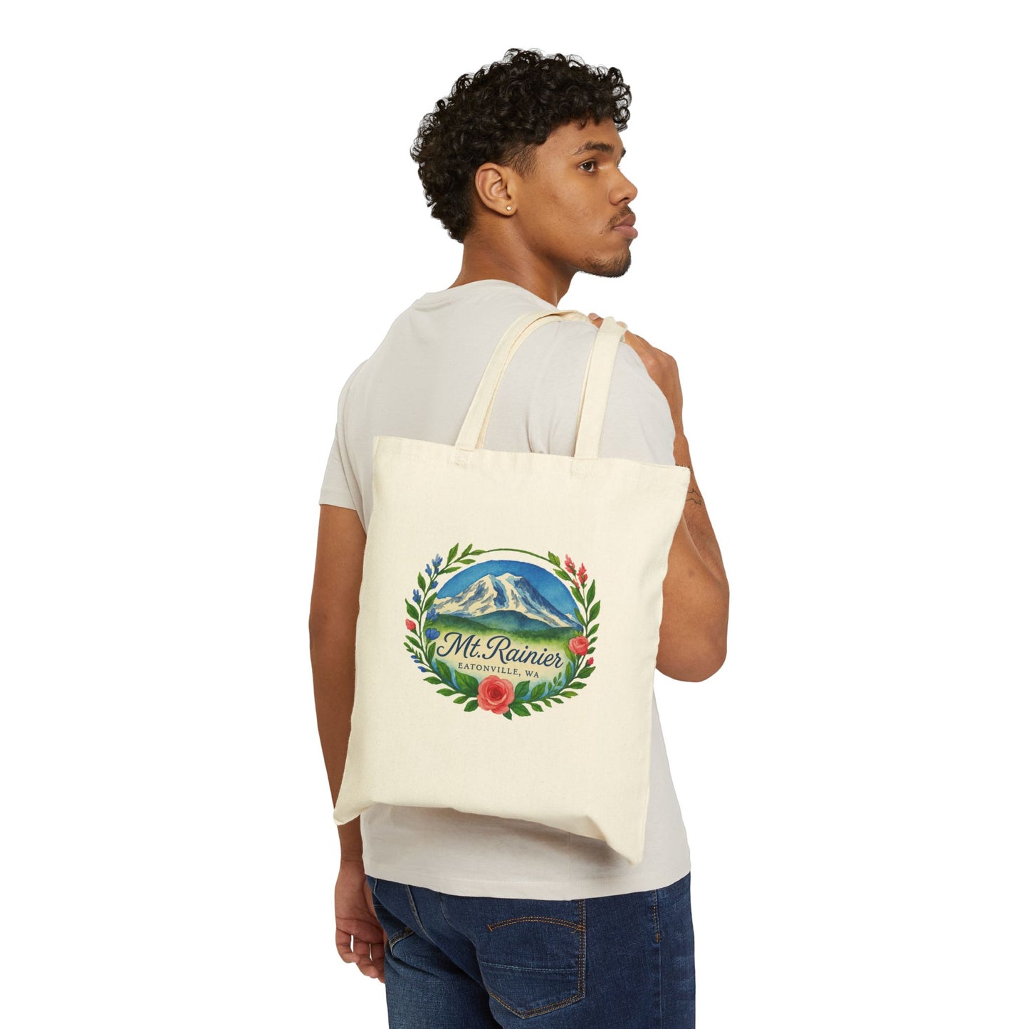 Mt. Rainier - Eatonville, WA Scenic Canvas Tote Bag