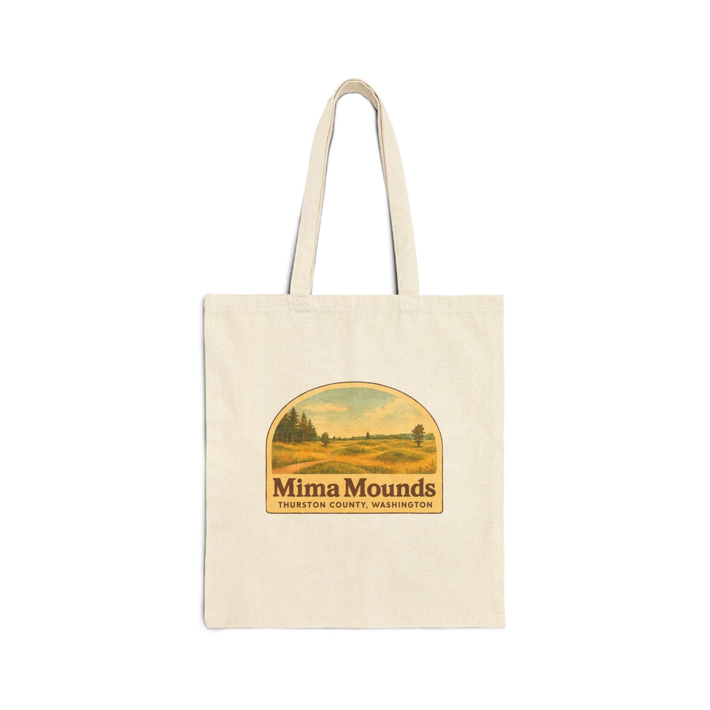 Mima Mounds - Thurston County, Washington Canvas Tote Bag