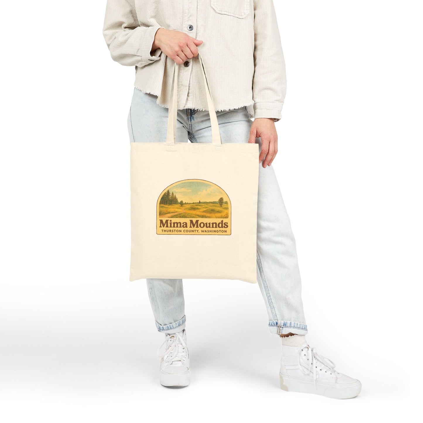 Mima Mounds - Thurston County, Washington Canvas Tote Bag