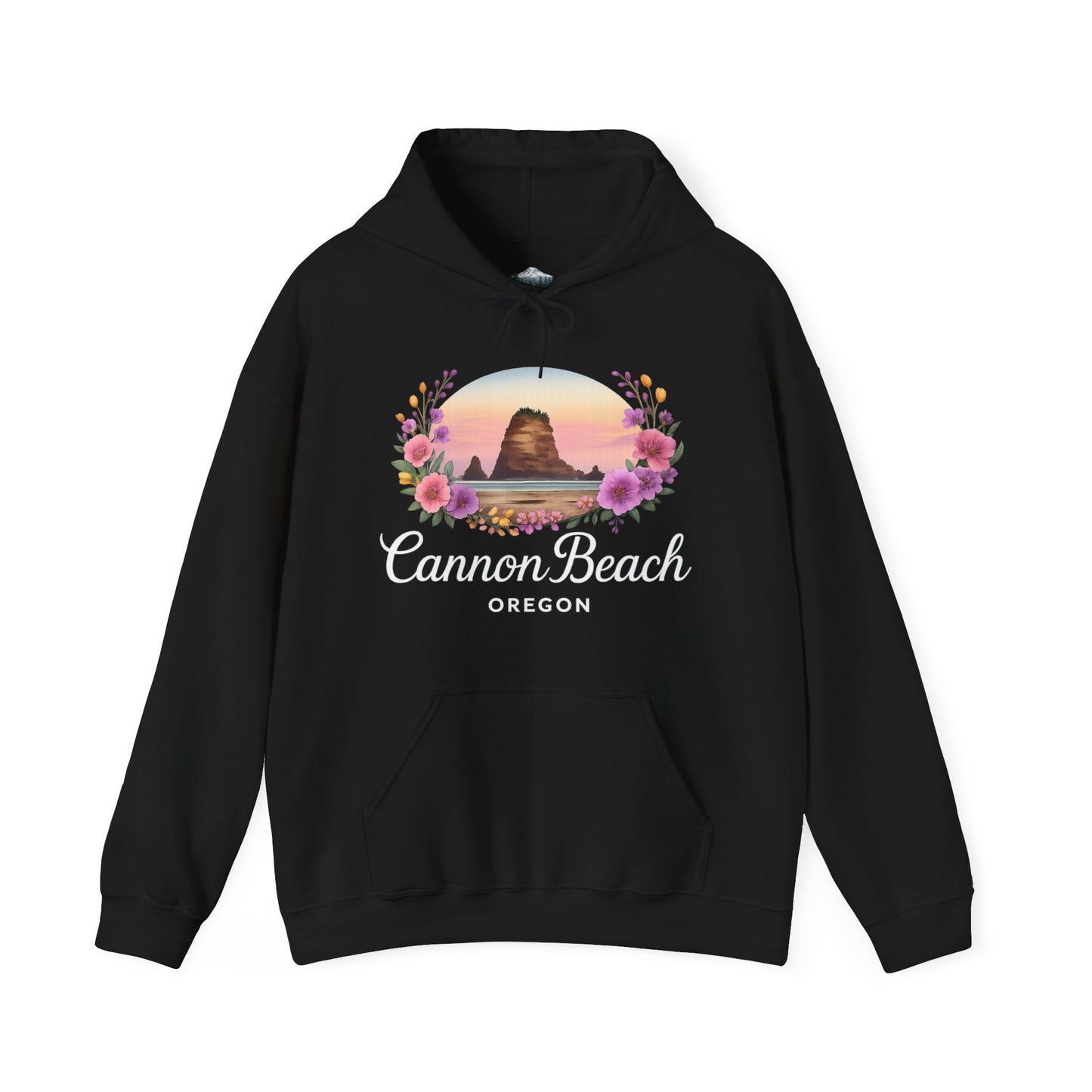 Cannon Beach Haystack Rock Hoodie