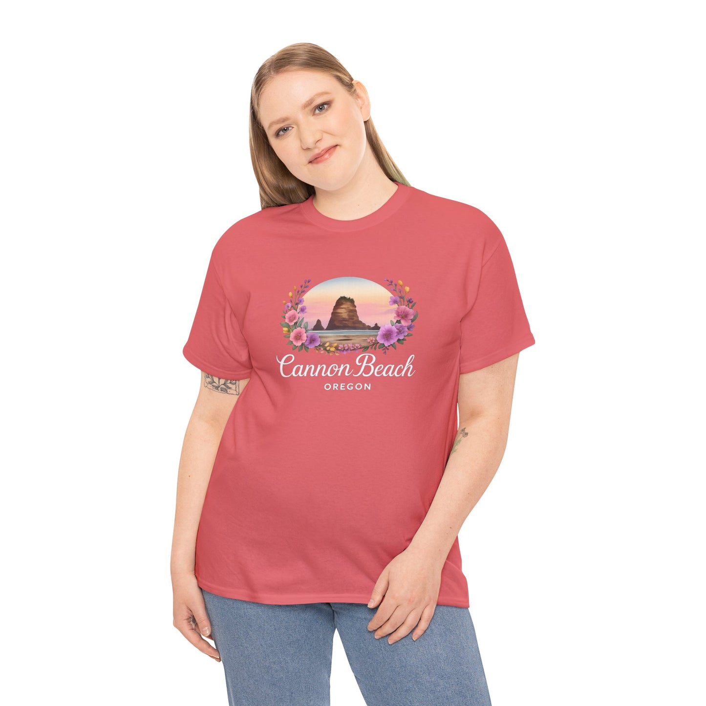 Cannon Beach Haystack Rock T-Shirt
