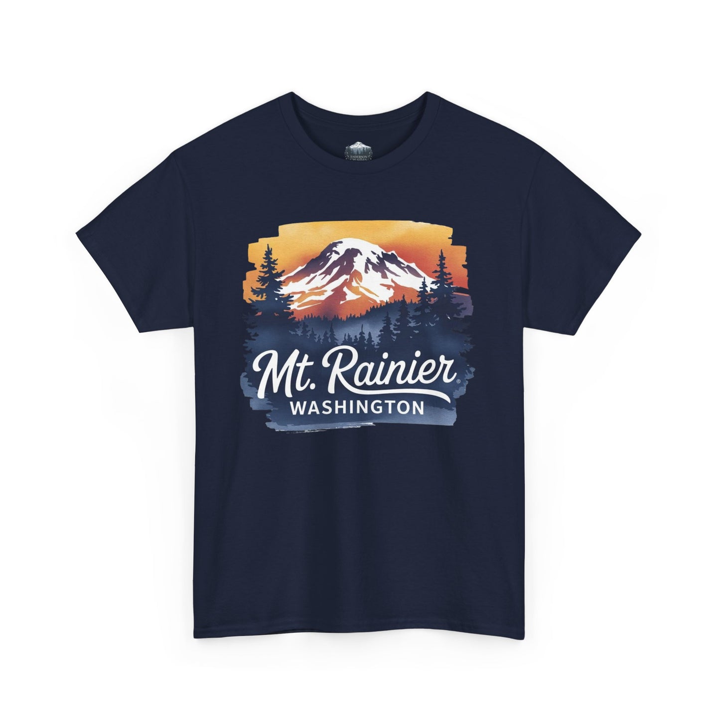 Mt. Rainier - Washington Sunset T-Shirt