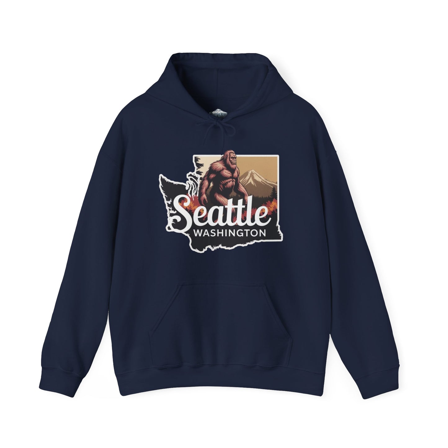 Bigfoot Seattle Washington Hoodie