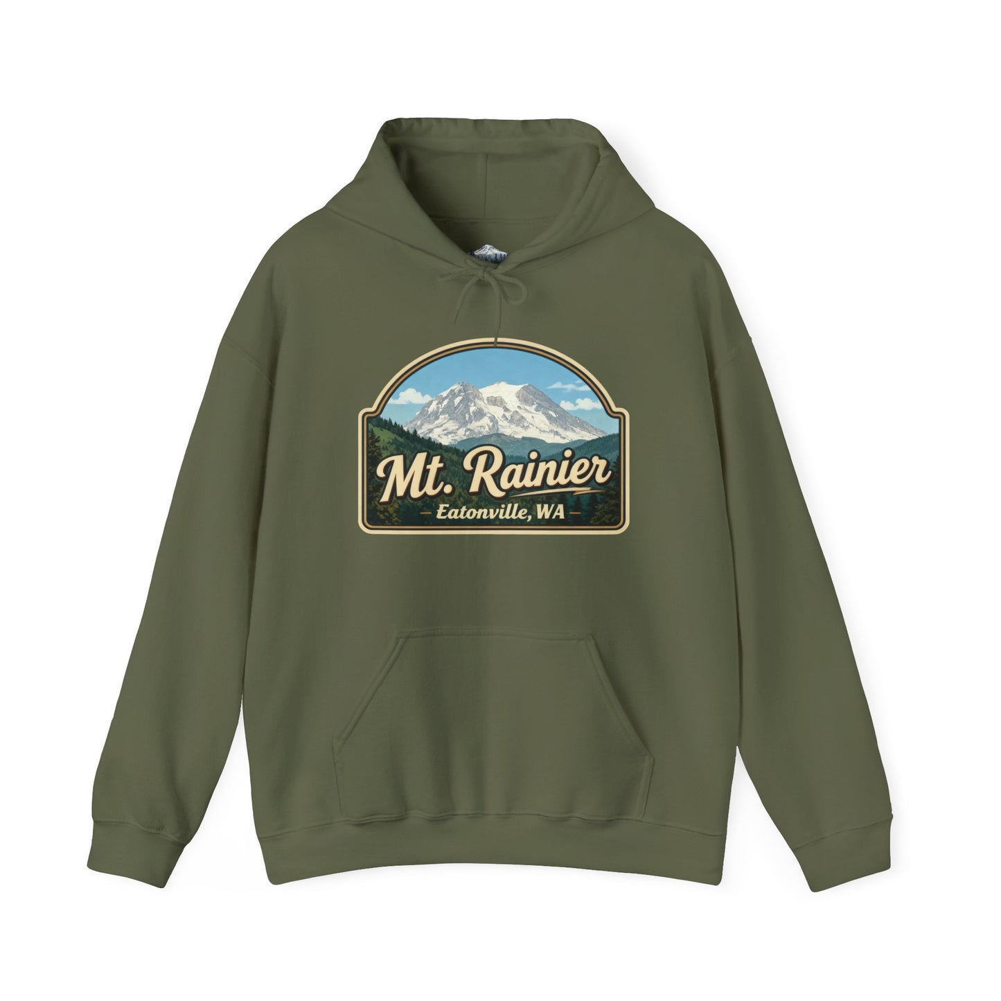 Mt. Rainier - Eatonville, WA Vintage Hoodie