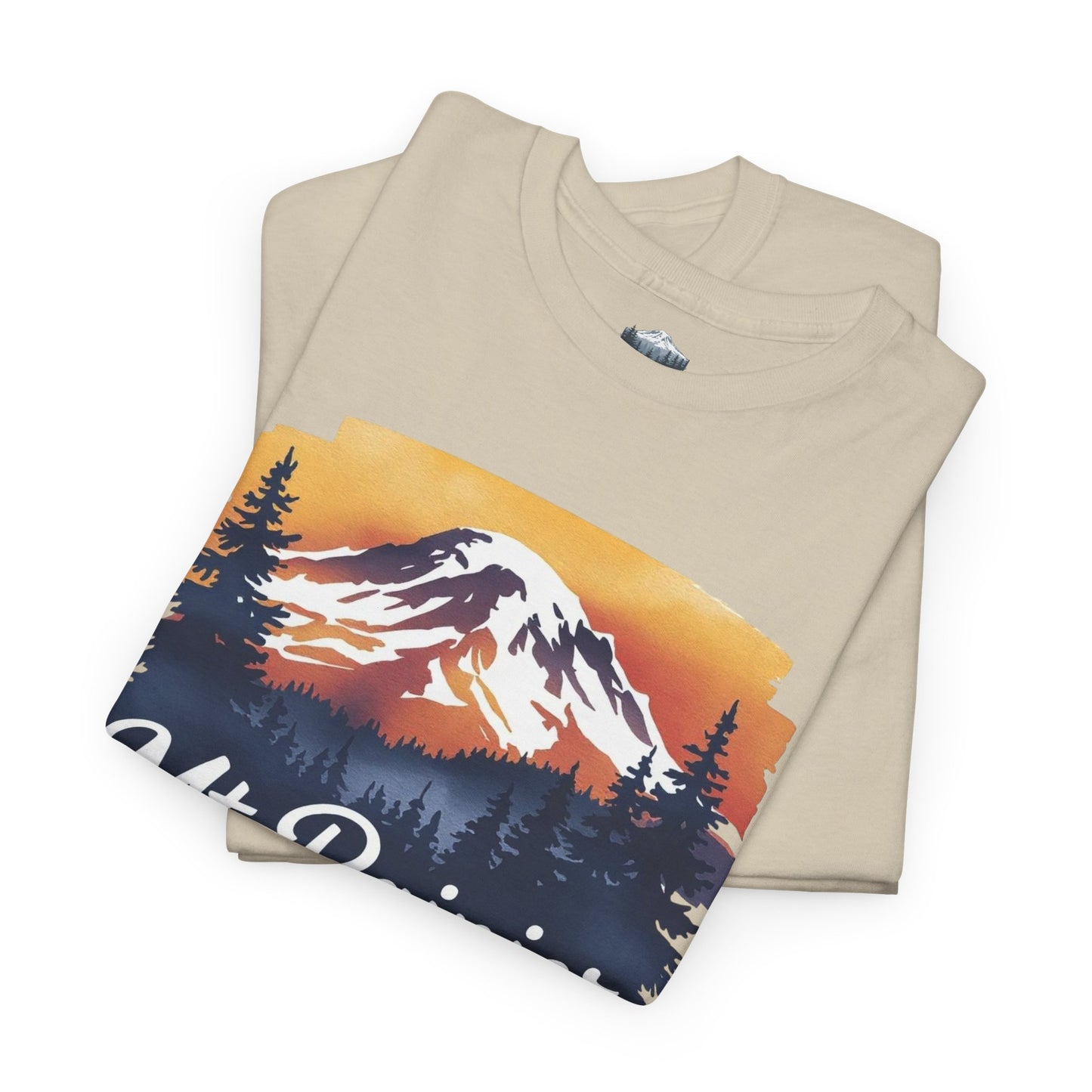 Mt. Rainier - Washington Sunset T-Shirt