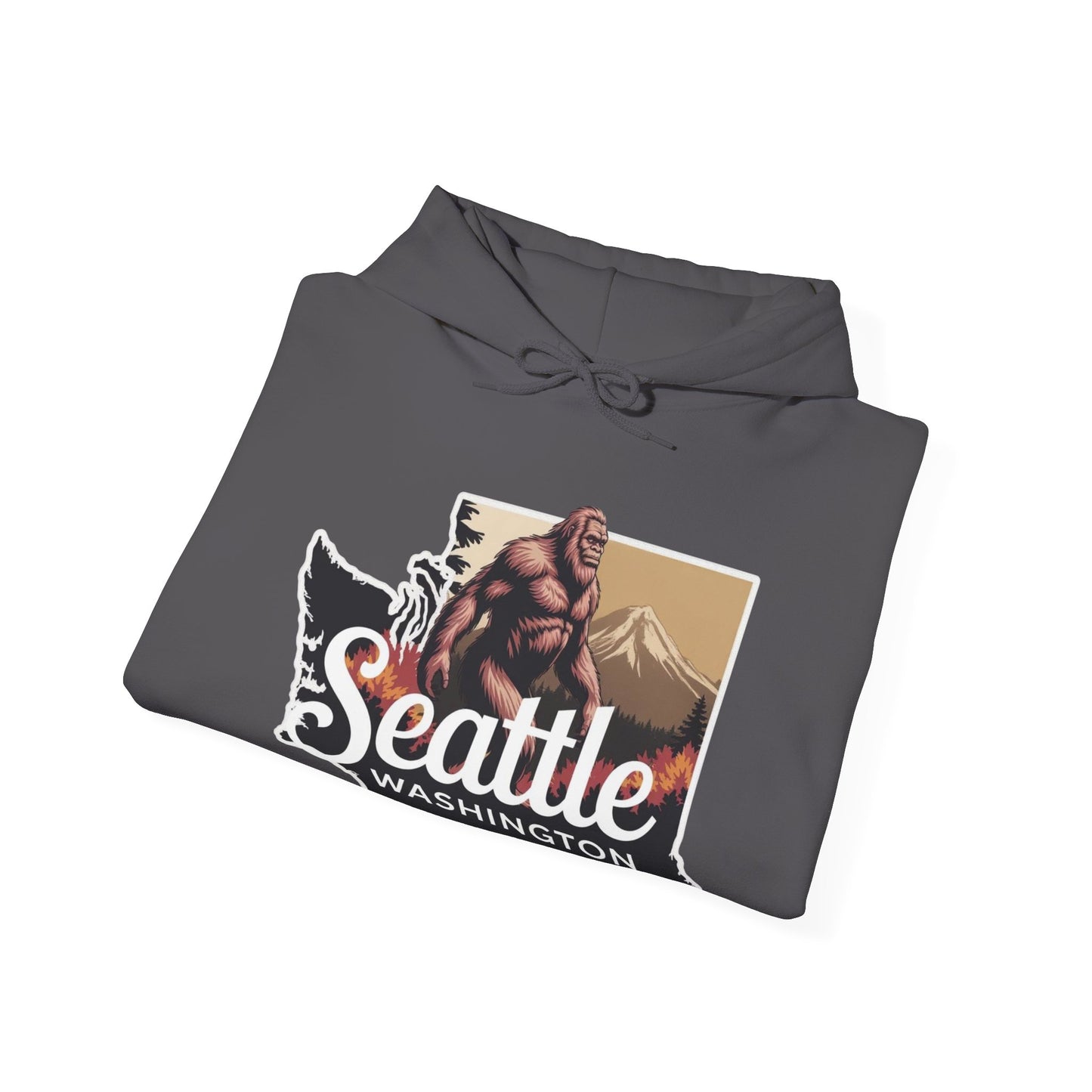 Bigfoot Seattle Washington Hoodie