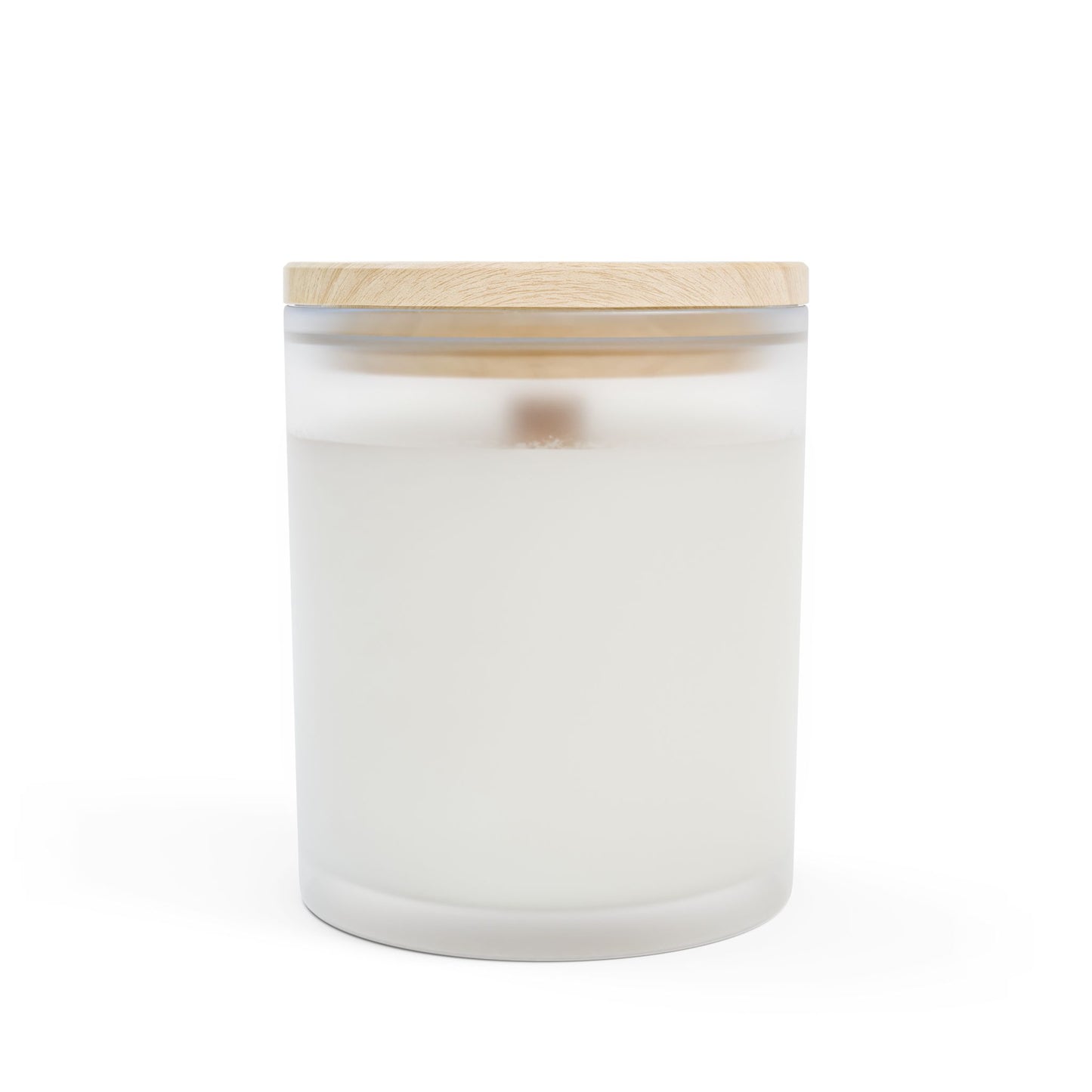 Mt. Rainier - Washington Corgi Frosted Glass Candle