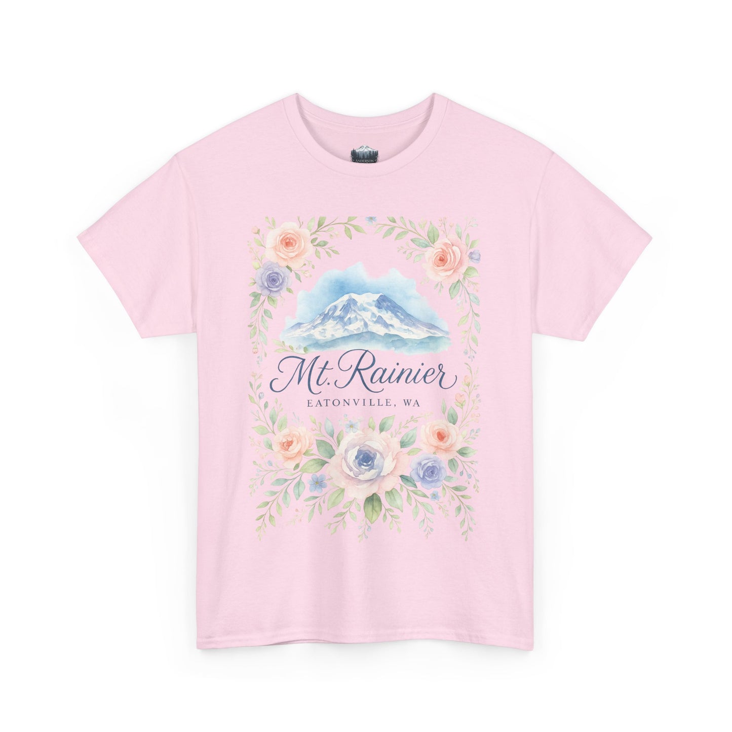 Mt. Rainier - Eatonville, WA Rose Garden T-Shirt