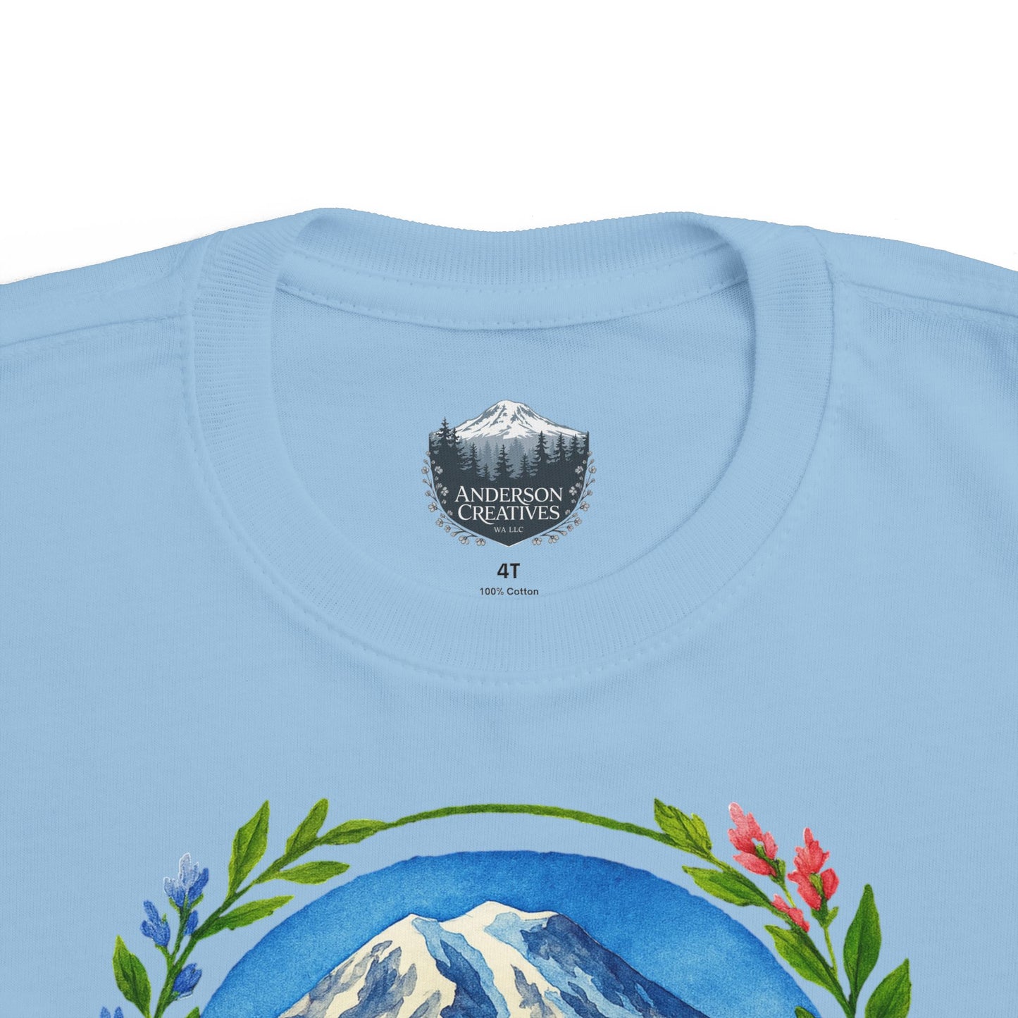 Mt. Rainier - Eatonville, WA Scenic Toddler Tee