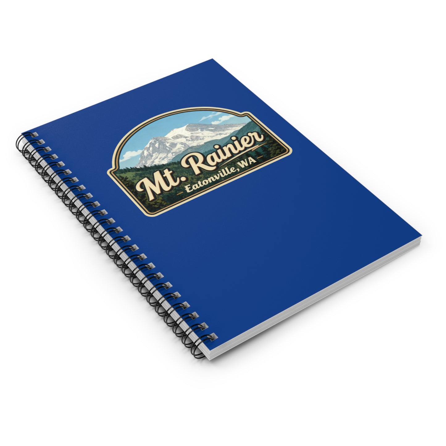 Mt. Rainier - Eatonville, WA Vintage Spiral Notebook