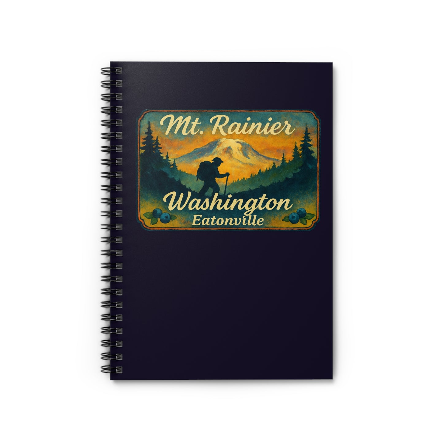 Mt. Rainier - Eatonville, WA Hiker Spiral Notebook