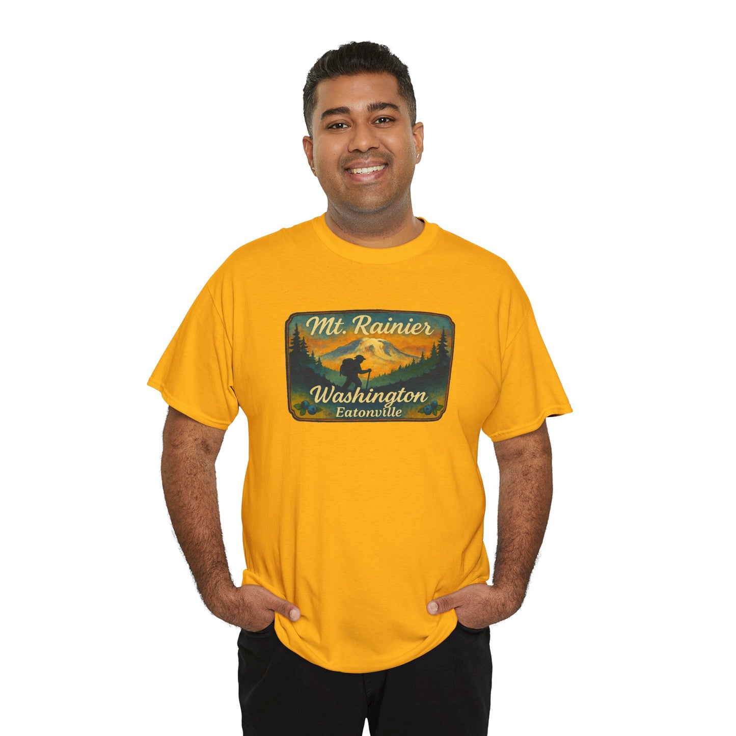 Mt. Rainier - Eatonville, WA Hiker T-Shirt