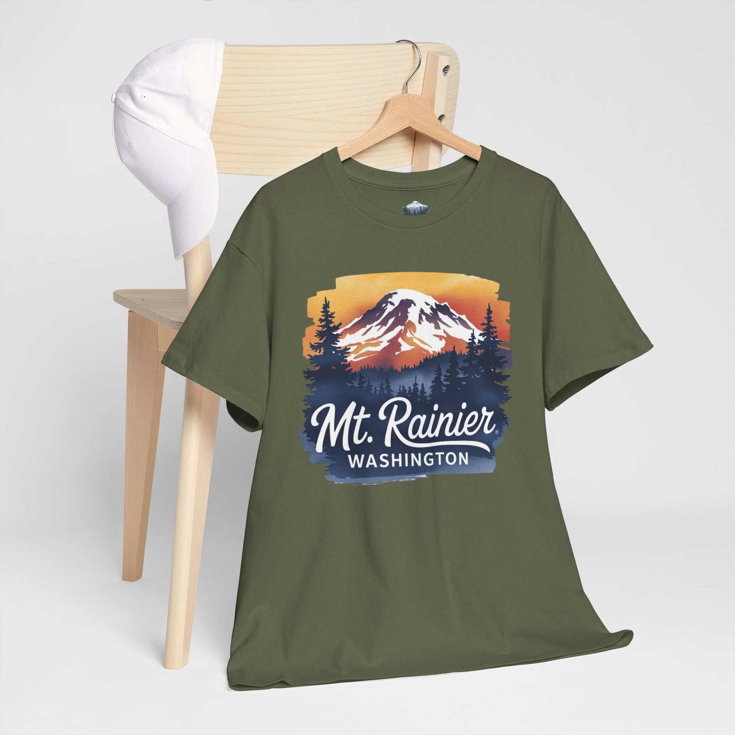 Mt. Rainier - Washington Sunset T-Shirt