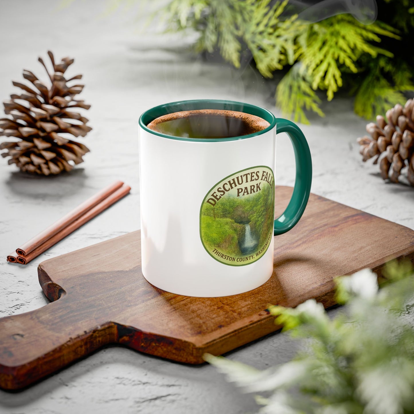 Deschutes Falls Park - Thurston County, Washington Mug