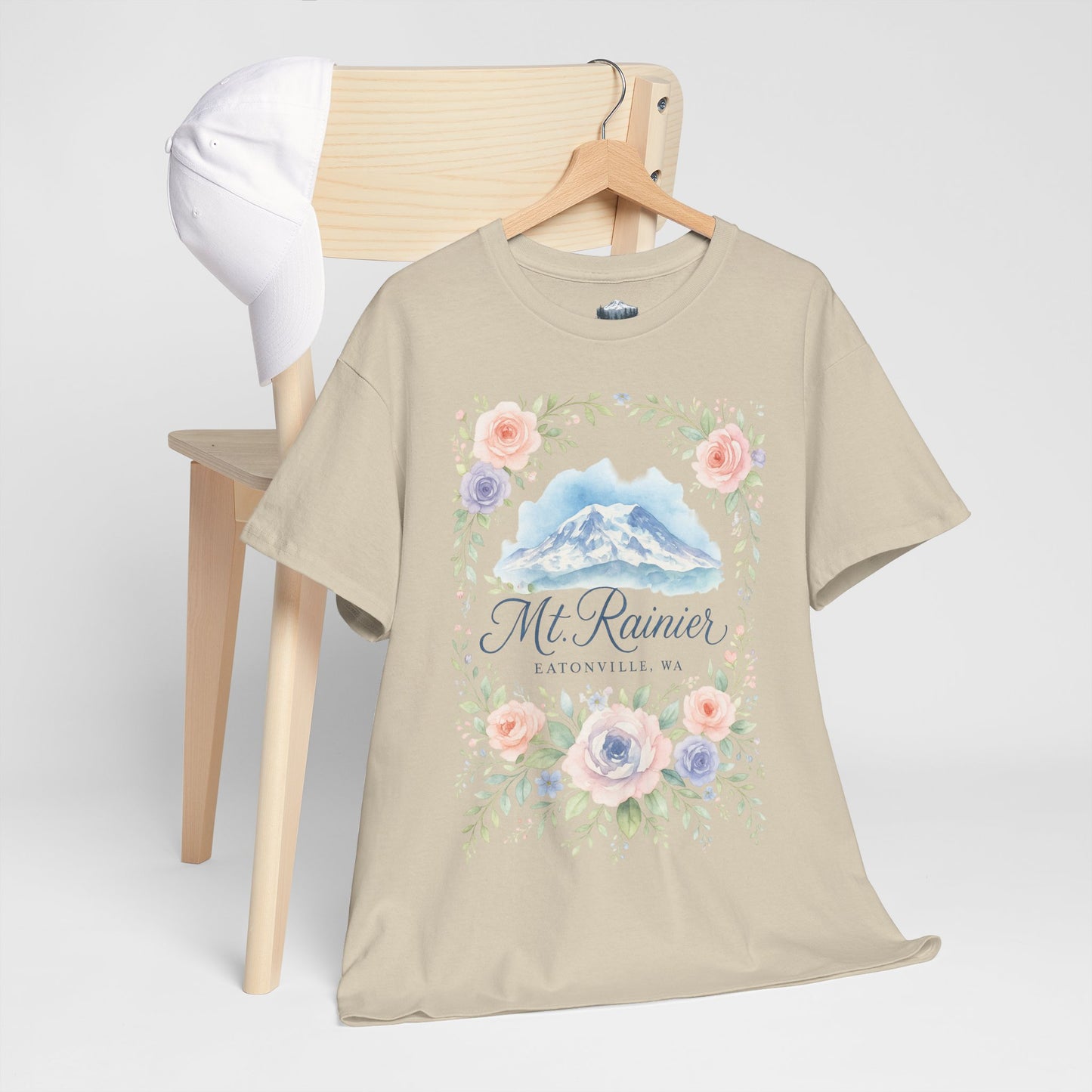 Mt. Rainier - Eatonville, WA Rose Garden T-Shirt