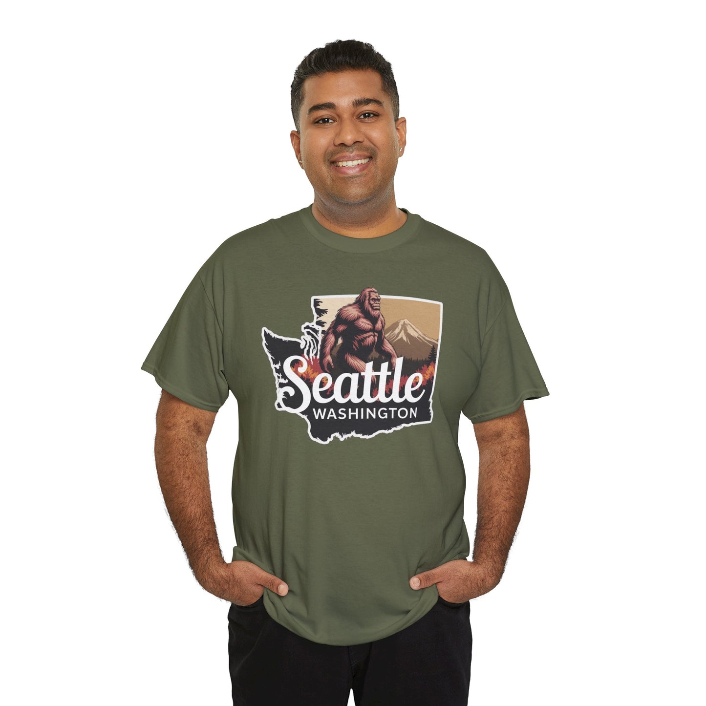 Bigfoot Seattle Washington T-Shirt