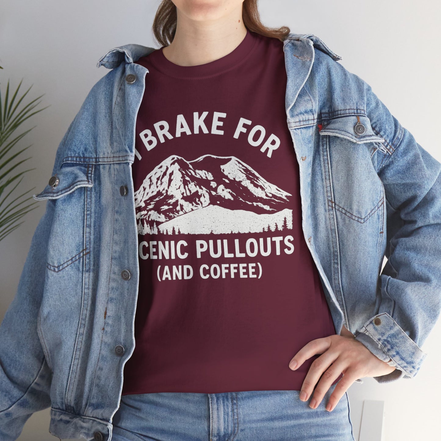 I Brake For Scenic Pullouts (And Coffee) T-Shirt