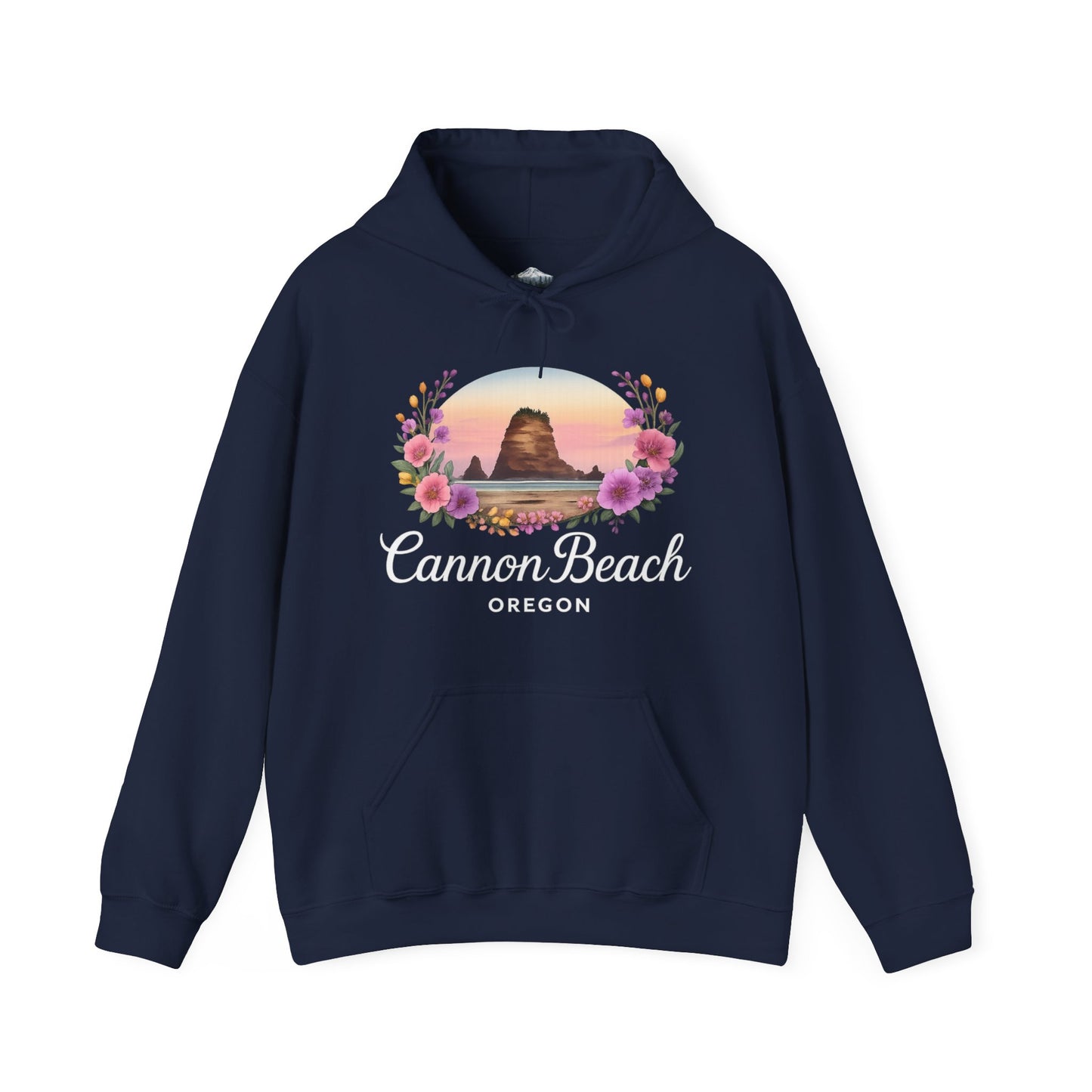 Cannon Beach Haystack Rock Hoodie