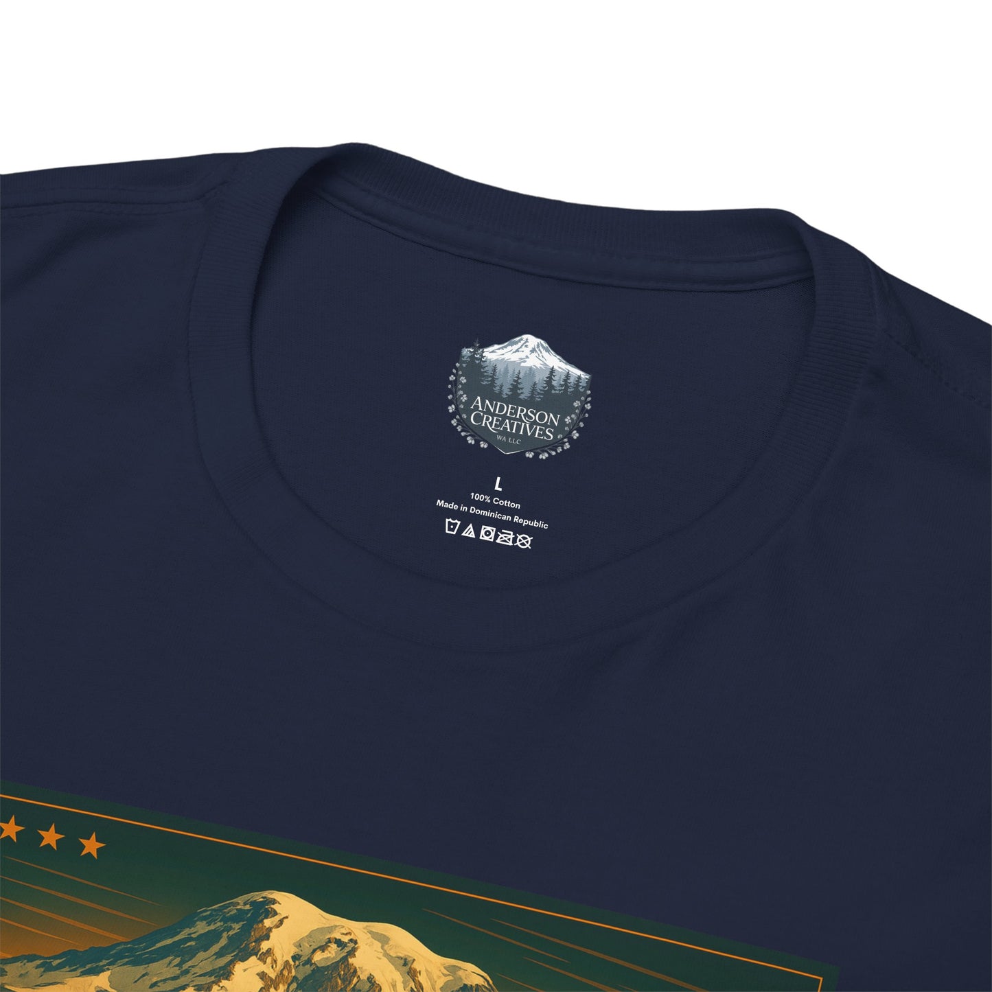 Mount Rainier - Eatonville, WA Military T-Shirt