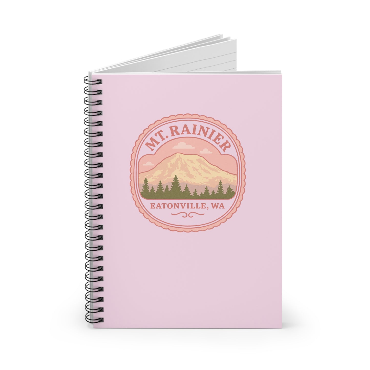 Mt. Rainier - Eatonville, WA Coquette Spiral Notebook