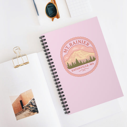Mt. Rainier - Eatonville, WA Coquette Spiral Notebook