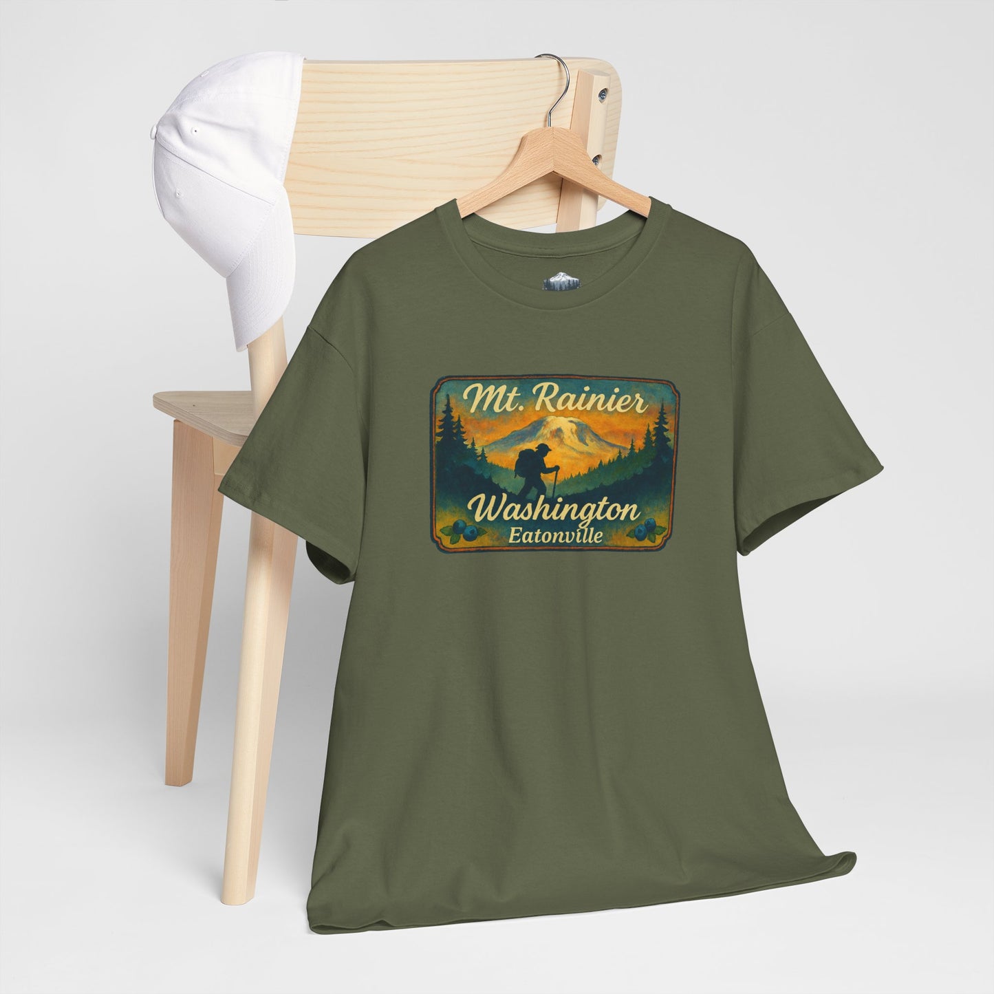 Mt. Rainier - Eatonville, WA Hiker T-Shirt