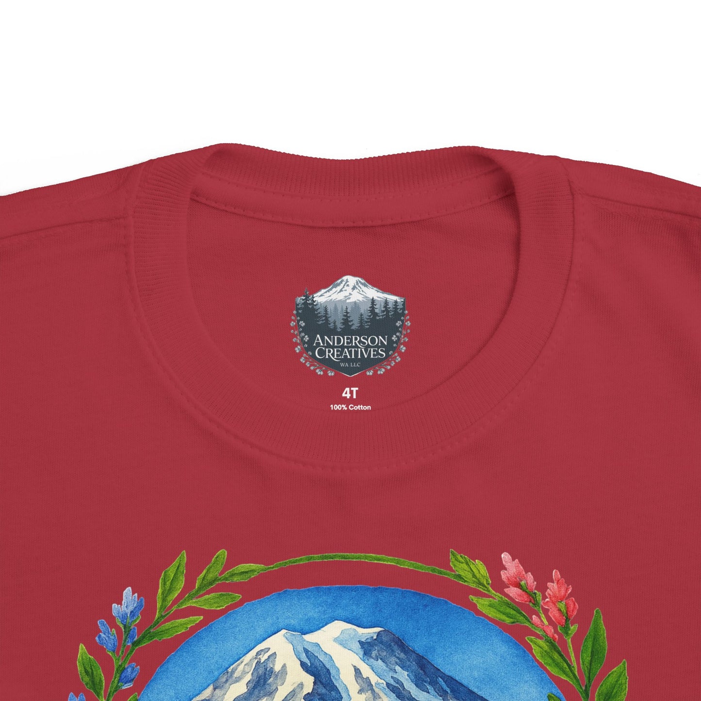 Mt. Rainier - Eatonville, WA Scenic Toddler Tee