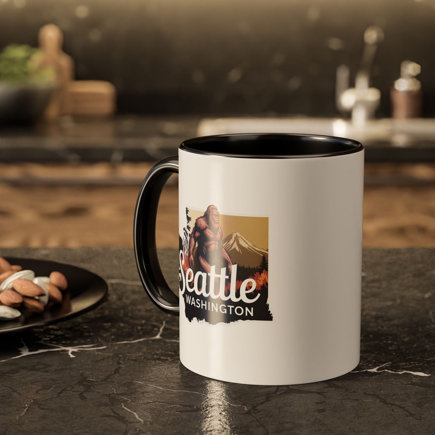 Bigfoot Seattle Washington Mug