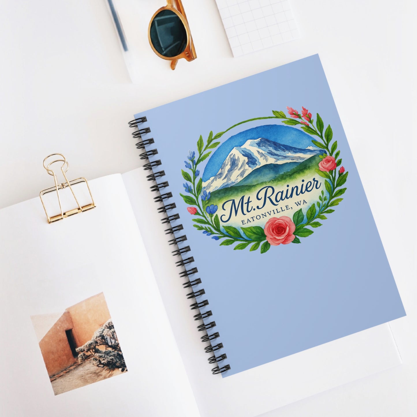 Mt. Rainier - Eatonville, WA Scenic Spiral Notebook