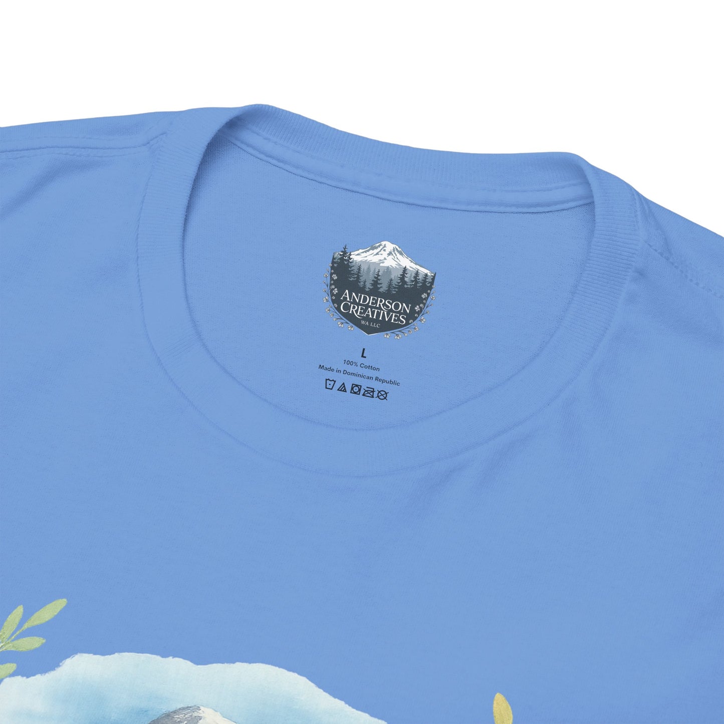 Mt. Rainier - Eatonville, WA Floral T-Shirt