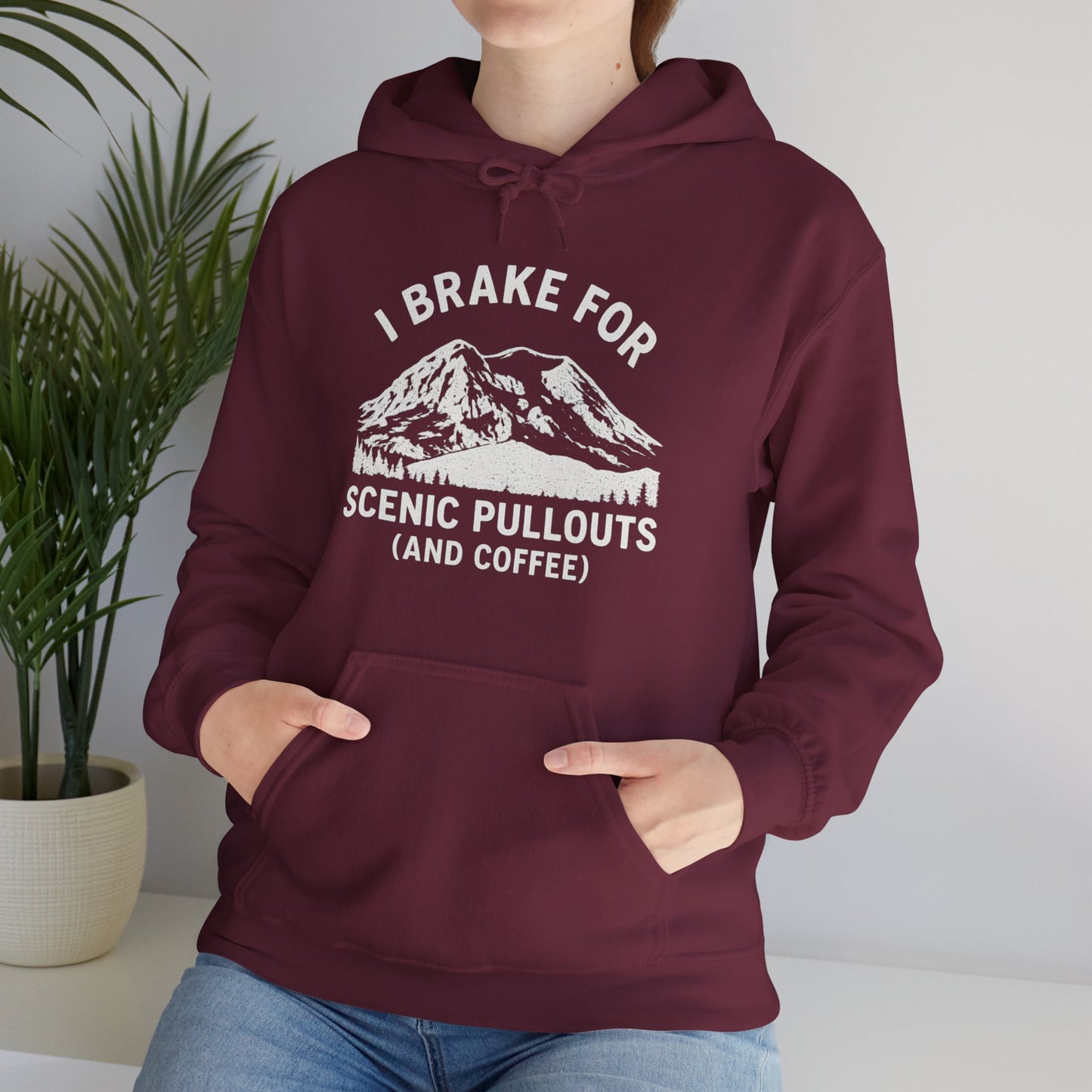 I Brake For Scenic Pullouts (And Coffee) Hoodie