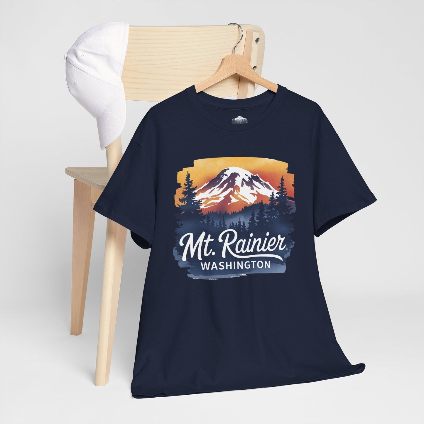 Mt. Rainier - Washington Sunset T-Shirt