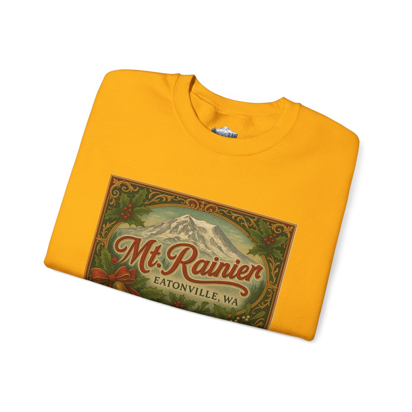 Mt. Rainier - Eatonville, WA Victorian Christmas  Sweatshirt