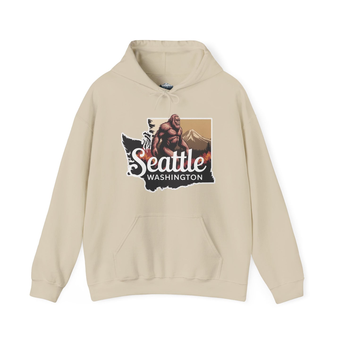 Bigfoot Seattle Washington Hoodie