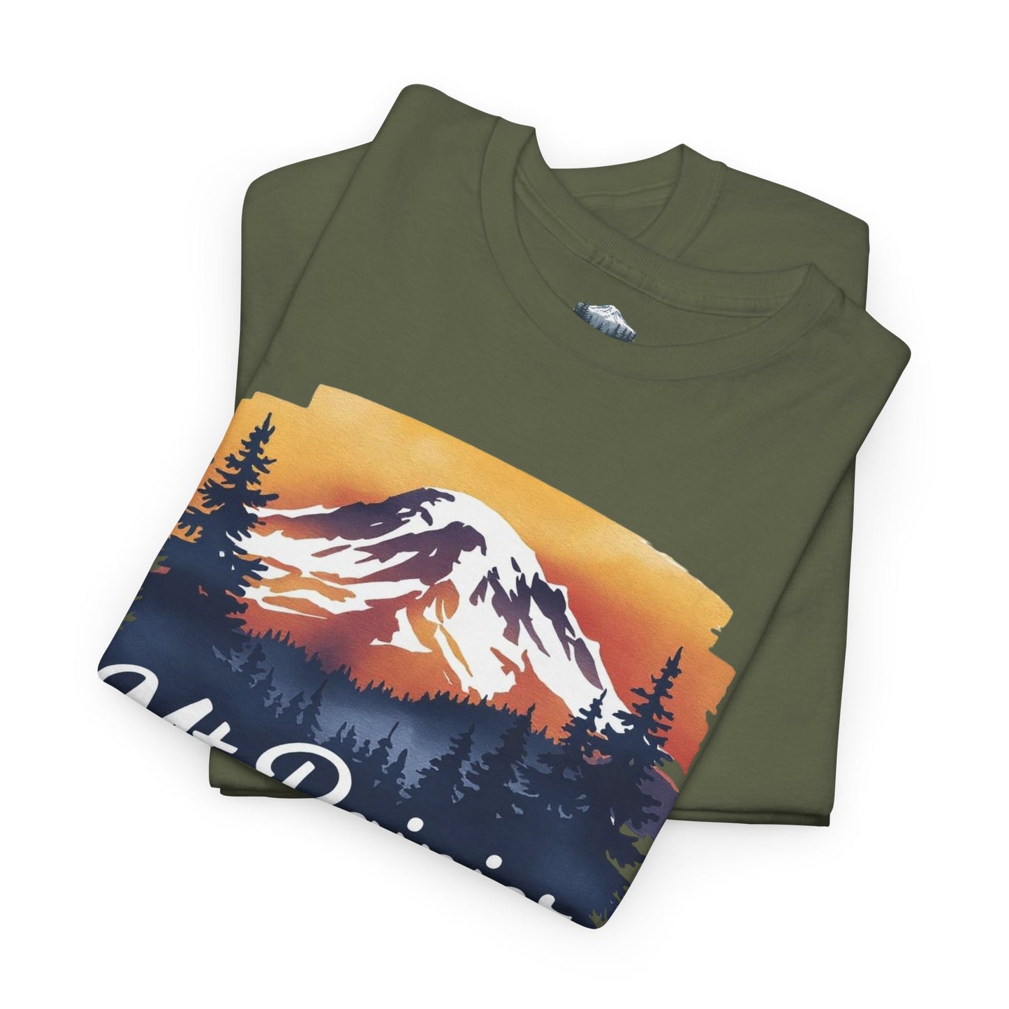 Mt. Rainier - Washington Sunset T-Shirt