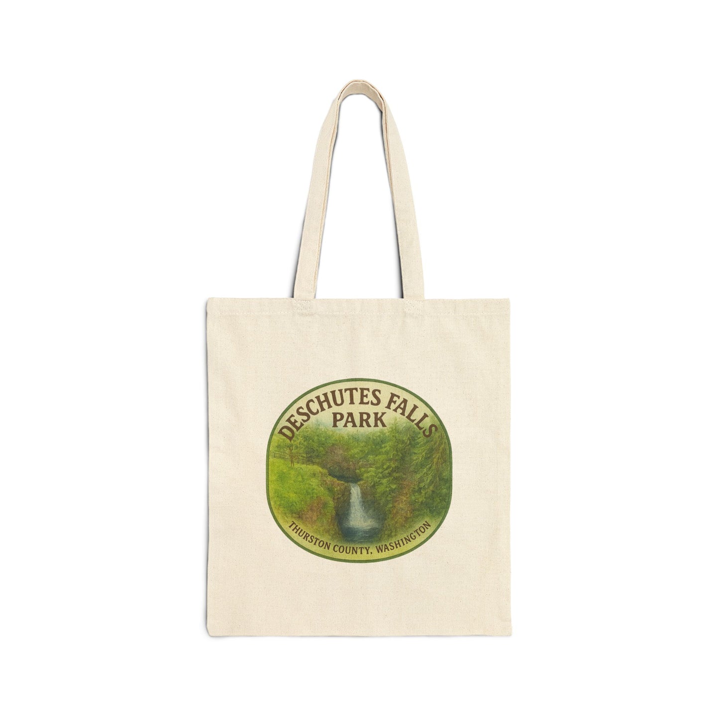 Deschutes Falls Park - Thurston County, Washington Canvas Tote Bag