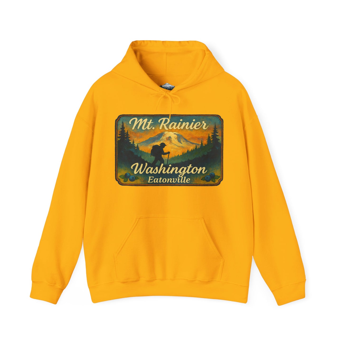 Mt. Rainier - Eatonville, WA Hiker Hoodie