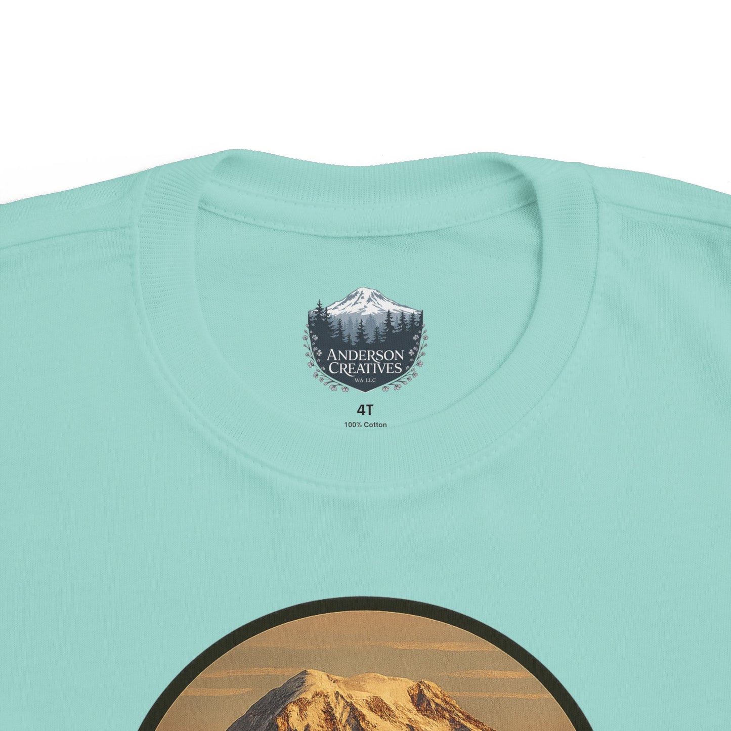 Mt. Rainier - Eatonville, WA Retro Toddler Tee