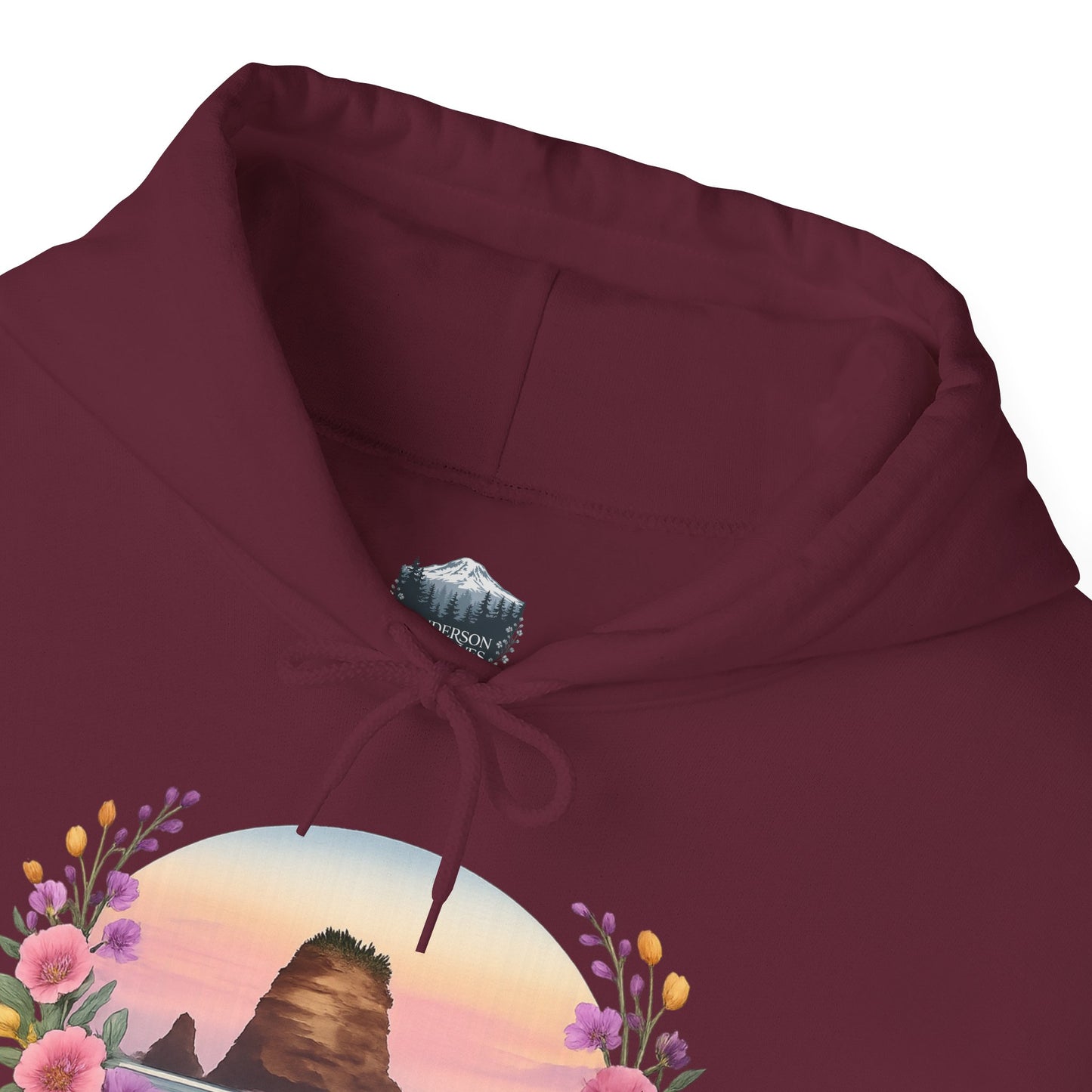 Cannon Beach Haystack Rock Hoodie